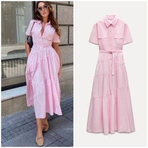 Zara Pink Women's Wedding Dress